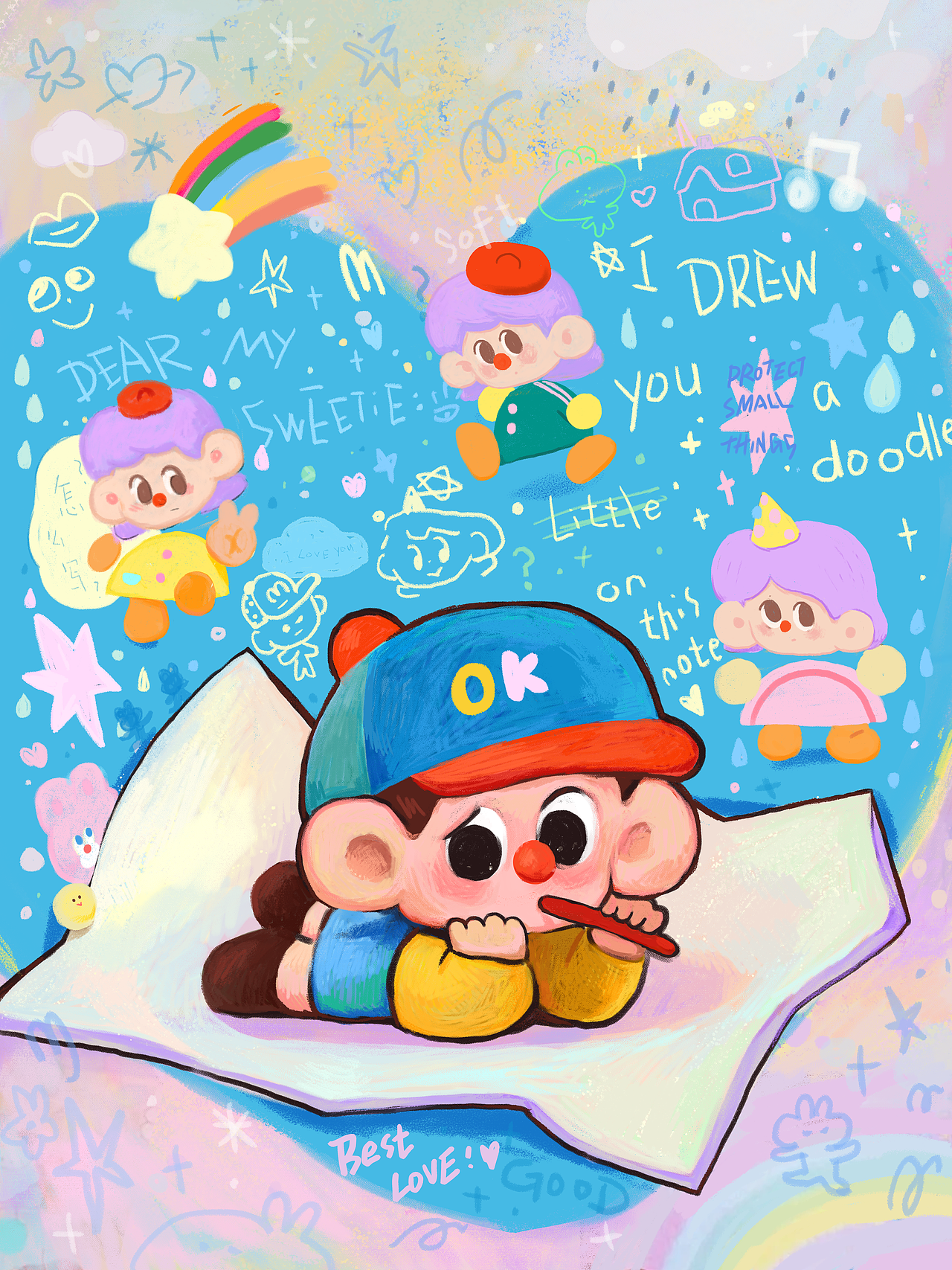 好好家族新插画（图ZNDAyOTc2NDky） - 商业插画 - 站酷设计师约翰强尼原创素材 - 站酷ZCOOL