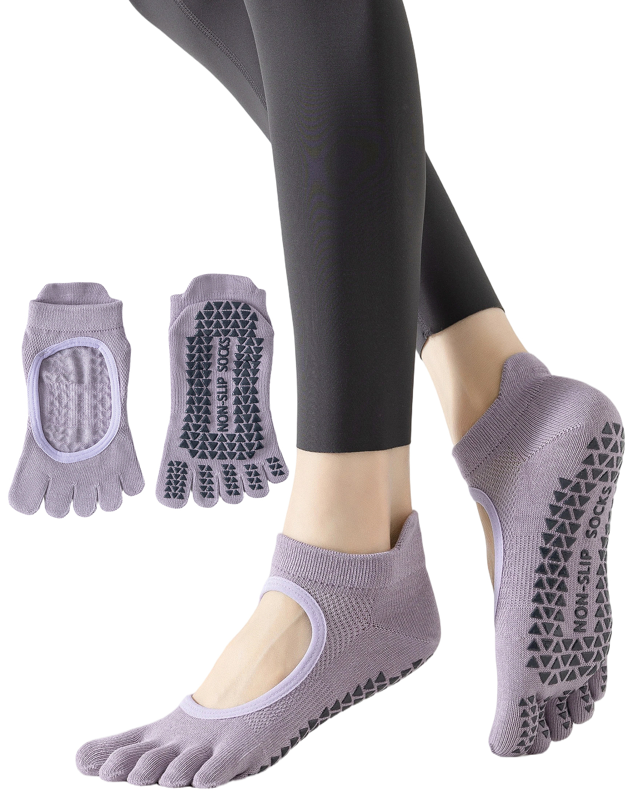 基础款镂空五指纯色普拉提船袜（图ZNDAyOTg0Mzk2） - 电商 - 站酷设计师慧zai原创素材 - 站酷ZCOOL