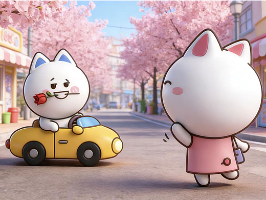 可爱桃小仙壁纸~