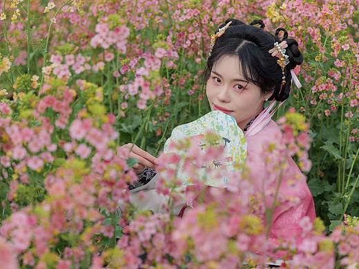 春日油菜花风景