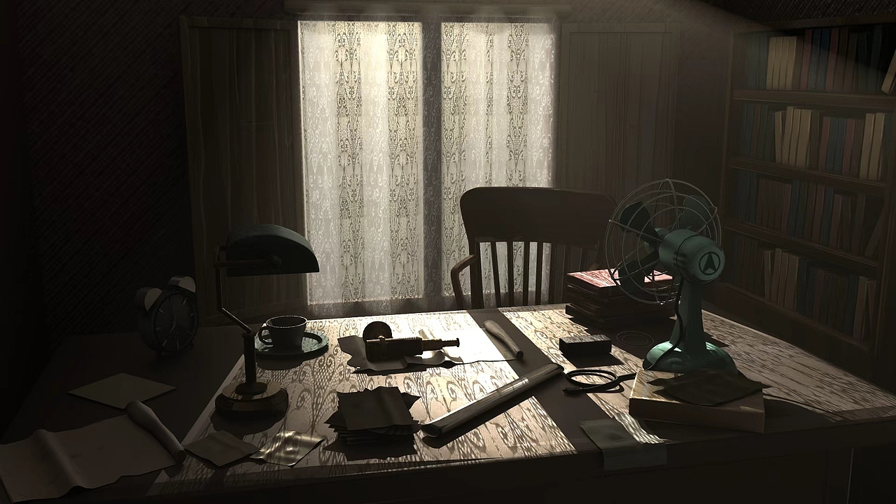 《午后·未完成的信》（图ZNDAyOTg4ODAw） - 场景 - 站酷设计师HinsAlex原创素材 - 站酷ZCOOL