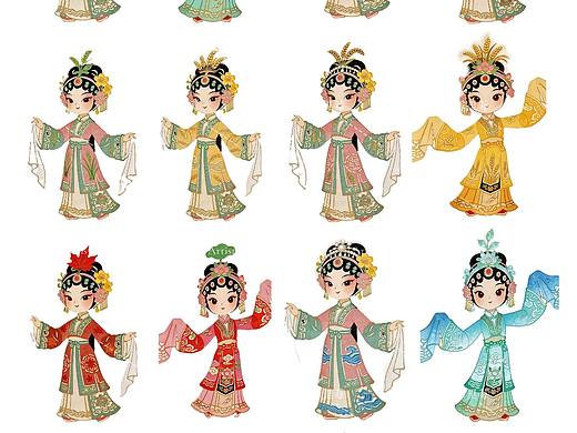 国风二十四节气系列唯美拟人女创治愈系：2026非遗