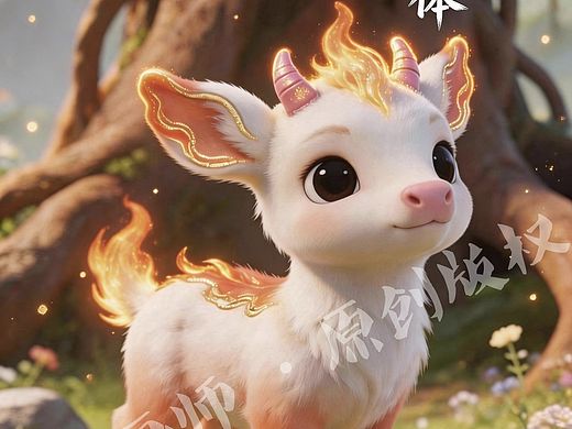 赤焰山麂幼体✨闽都伏魔录坐骑幼体