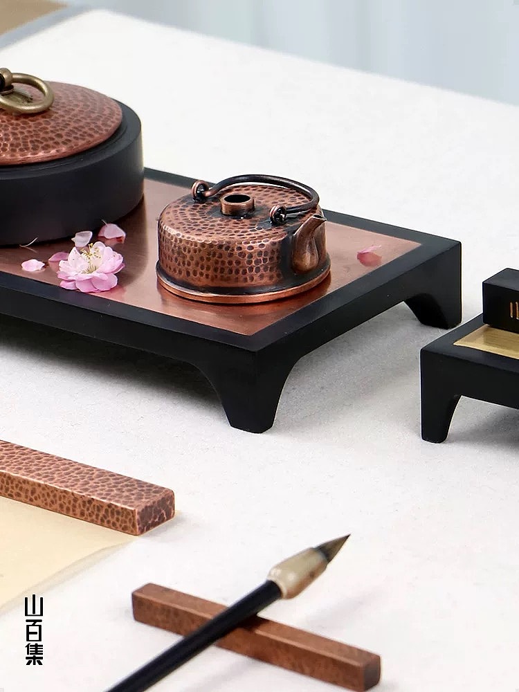 砚滴小铜壶（图ZNDAyOTkzMDA4） - 工艺品设计 - 站酷设计师山百集原创素材 - 站酷ZCOOL