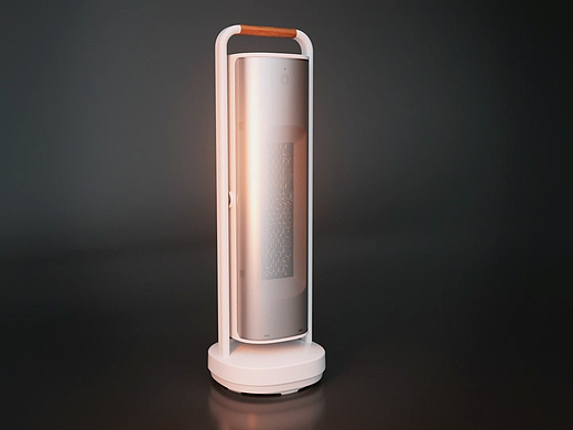 小熊3D摇头暖风机