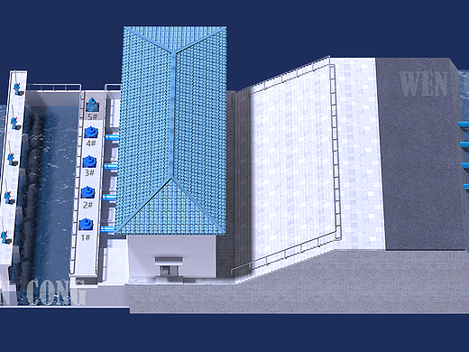 水閘泵站三維效果圖-2（個(gè)人主頁-ZNzMxOTg1NDg=） - 其他三維 - 站酷設(shè)計(jì)師聰過原創(chuàng)素材 - 站酷ZCOOL