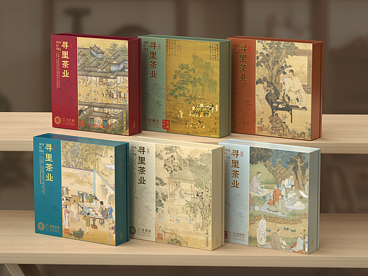 古画系列-茶叶包装设计