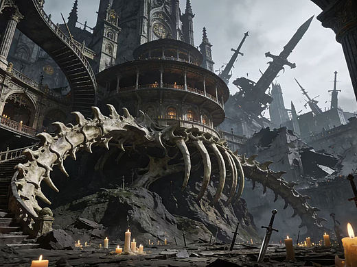 目之圣痕，黑暗龙城堡