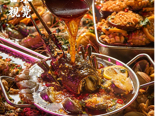 潮汕生腌海鲜美食拍摄 I 水哥潮派大排档x口水视觉