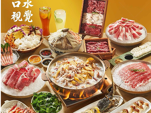 猪肚鸡火锅砂锅粥海报灯箱拍摄 I 水哥潮派火锅x口水