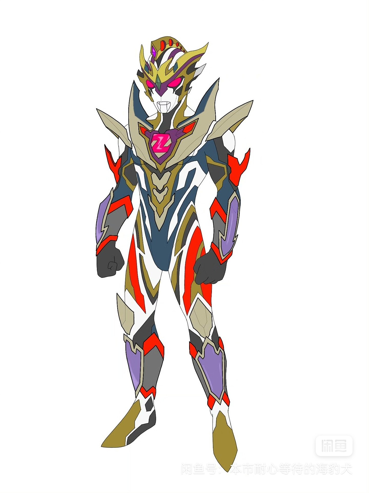 黑暗泽塔奥特曼（图ZNDAzMDE3NDg0） - 创作习作 - 站酷设计师Z932028264原创素材 - 站酷ZCOOL