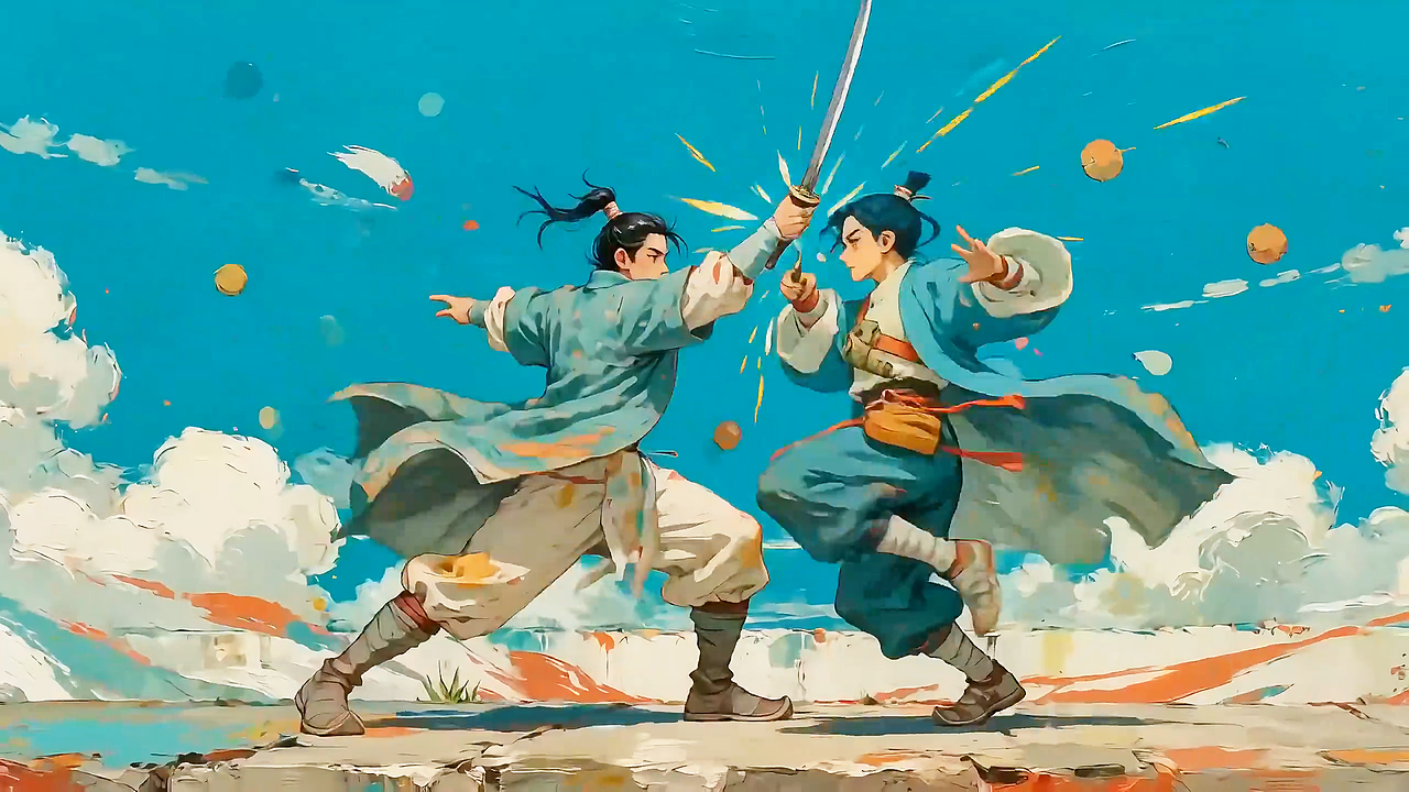 AI动画短片《云巅少年游》| 厚涂视觉（图ZNDAzMDIzMzgw） - AI作品 - 站酷设计师一只袜耶原创素材 - 站酷ZCOOL