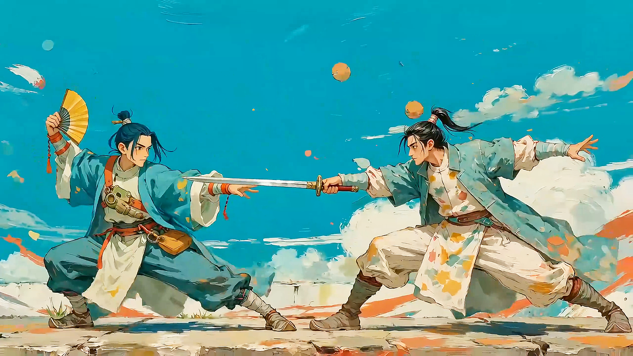 AI动画短片《云巅少年游》| 厚涂视觉（图ZNDAzMDIzMzY0） - AI作品 - 站酷设计师一只袜耶原创素材 - 站酷ZCOOL