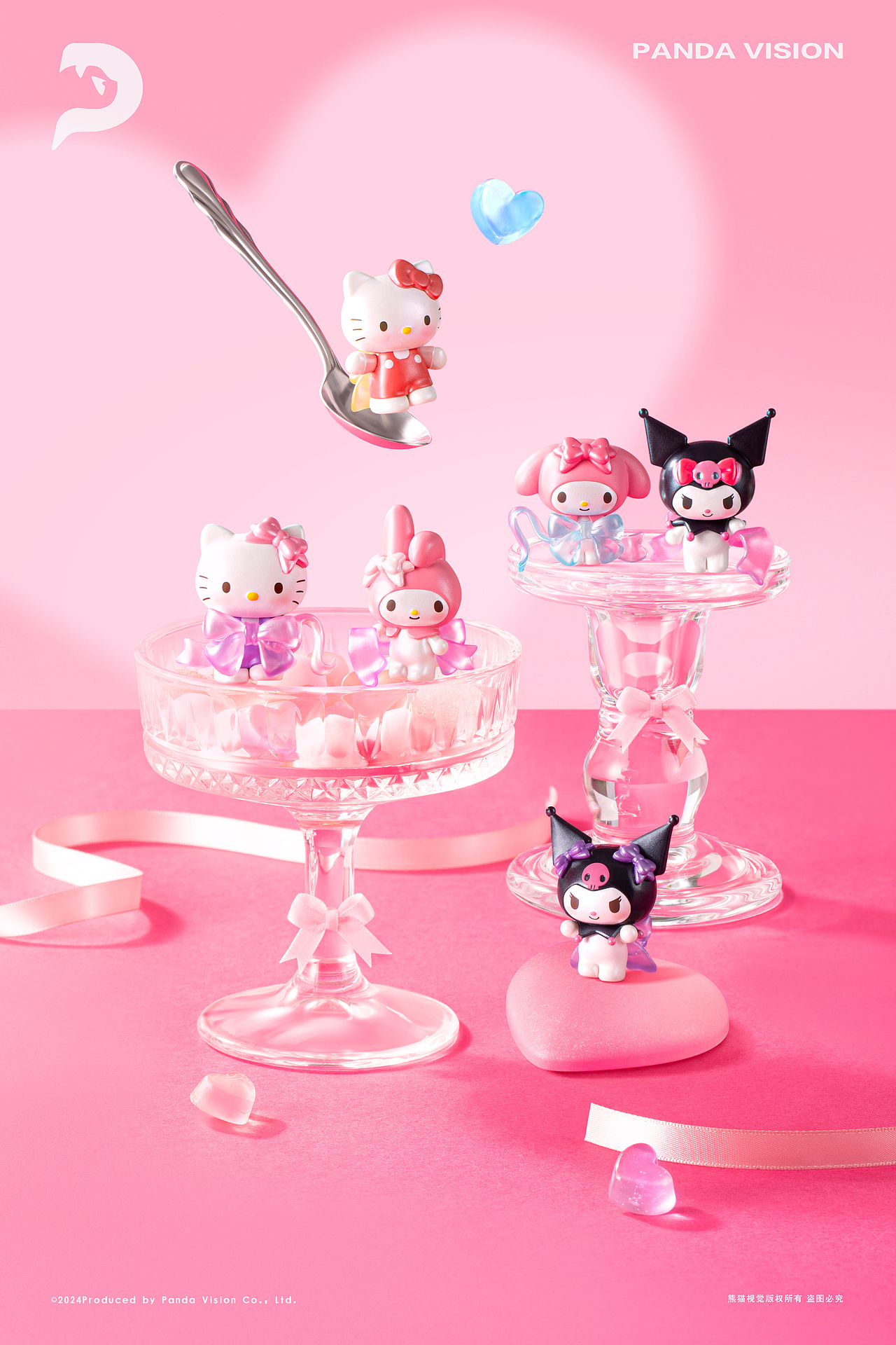 盲盒摄影｜萌趣爱意蝴蝶结系列 X 熊猫视觉（图ZNDAzMDI3MzI4） - 产品摄影 - 站酷设计师熊猫视觉原创素材 - 站酷ZCOOL