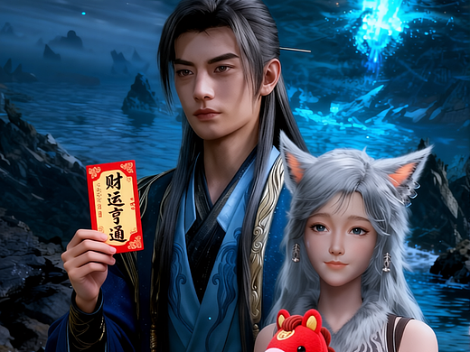 2026新年快樂(lè)，凡途亦能走出仙途的輝煌！（個(gè)人主頁(yè)-ZNzMyMDEzMTI=） - AI作品 - 站酷設(shè)計(jì)師百目川原創(chuàng)素材 - 站酷ZCOOL