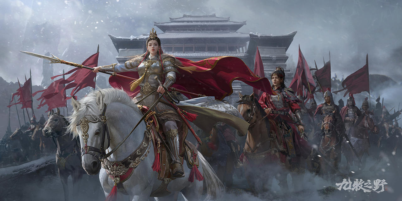 为游戏《九牧之野》创作的角色立绘和插图（图ZNDAzMDM2ODIw） - 游戏原画 - 站酷设计师7thorange原创素材 - 站酷ZCOOL
