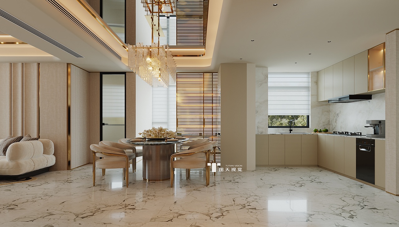 港式轻奢大平层 | old money即视感（图ZNDAzMDQzODU2） - 建筑/空间 - 站酷设计师图天设计suki原创素材 - 站酷ZCOOL