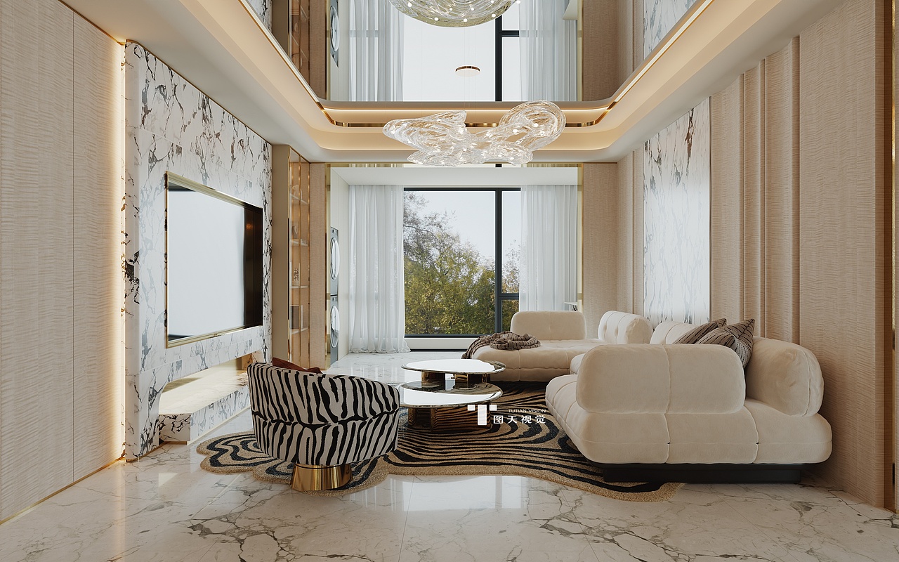 港式轻奢大平层 | old money即视感（图ZNDAzMDQzODQw） - 建筑/空间 - 站酷设计师图天设计suki原创素材 - 站酷ZCOOL