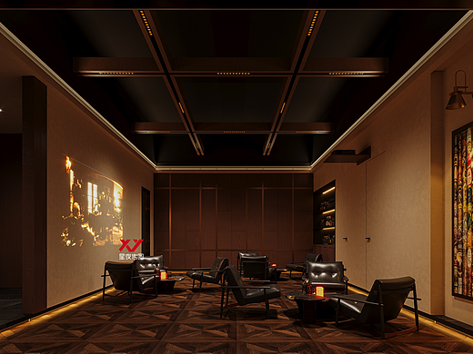 古典美式雪茄吧丨教父既视感