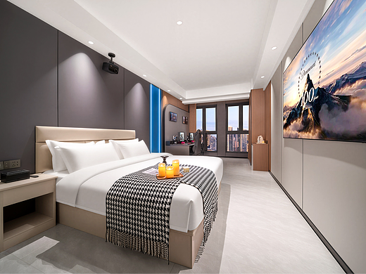 重庆市渝北区酒店拍摄|星垣电竞酒店|酒店摄影