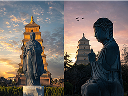 同一座塔，三次停頓