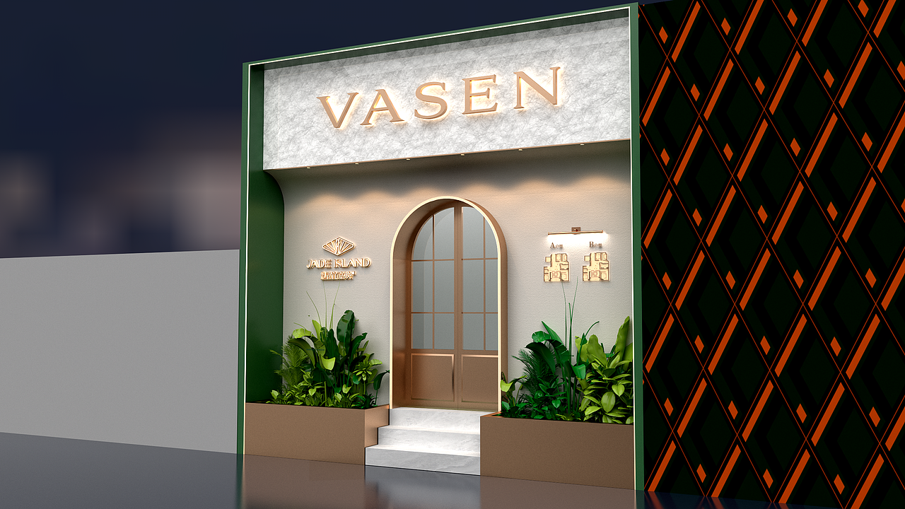 地产通道门头设计20260225（图ZNDAzMDQ4NjQw） - 建筑设计 - 站酷设计师千花之树原创素材 - 站酷ZCOOL