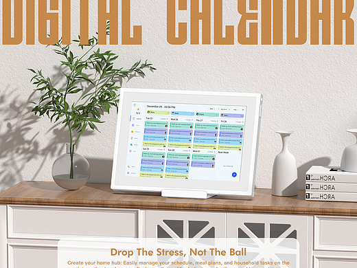 电子相框日历-亚马逊主图A+