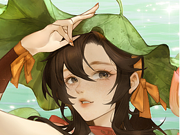 《古劍奇譚三》岑纓-同人頭像創(chuàng)作