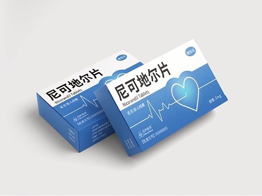 四环医药·尼可地尔片包装设计