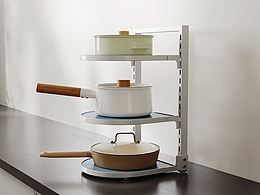 廚房櫥柜收納產(chǎn)品-渲染