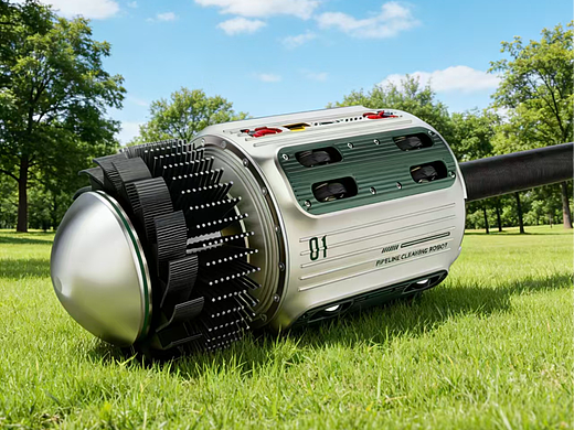 匠品设计｜管道清洁机器人
