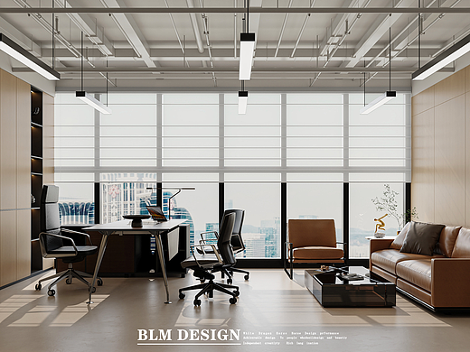 办公室工装效果图