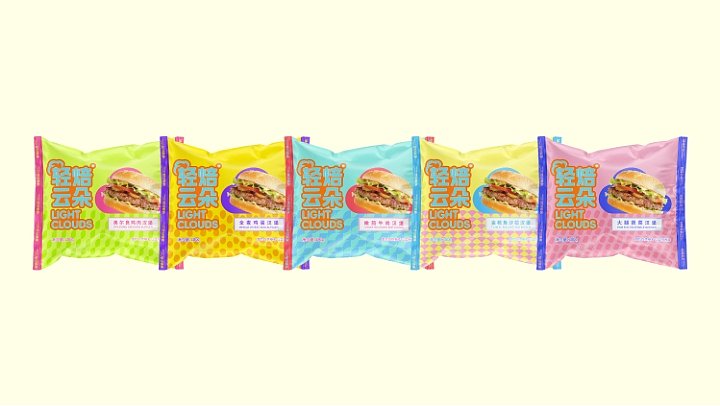 轻焙云朵·烘焙品牌全线产品包装设计（图ZNDAzMDY0OTAw） - 包装 - 站酷设计师设计师杨慧斌原创素材 - 站酷ZCOOL