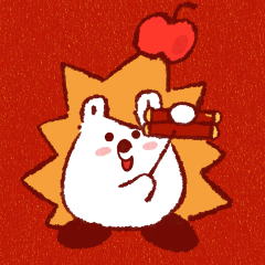 小刺头马上过年-微信表情包（图ZNDAzMDY2MDY0） - 网络表情 - 站酷设计师篝火小野人原创素材 - 站酷ZCOOL