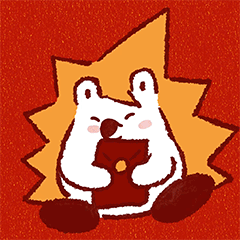 小刺头马上过年-微信表情包（图ZNDAzMDY2MjQ4） - 网络表情 - 站酷设计师篝火小野人原创素材 - 站酷ZCOOL