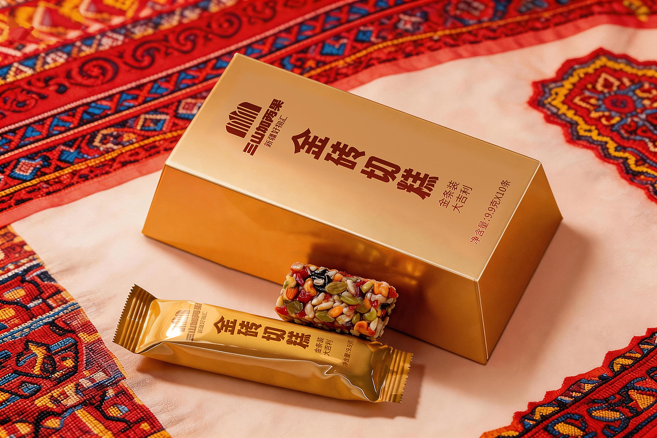 立方甲品牌全案设计：三山加两果新疆特产店（图ZNDAzMDY2NjUy） - 品牌 - 站酷设计师立方甲设计原创素材 - 站酷ZCOOL