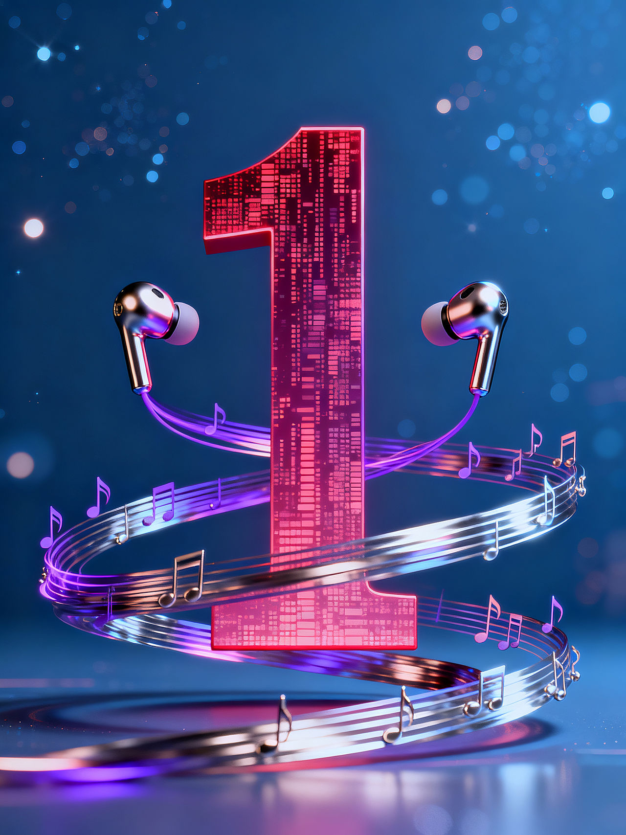 耳机公司一周年庆典KV（图ZNDAzMDcwNDY0） - AI作品 - 站酷设计师凡先生很AI原创素材 - 站酷ZCOOL