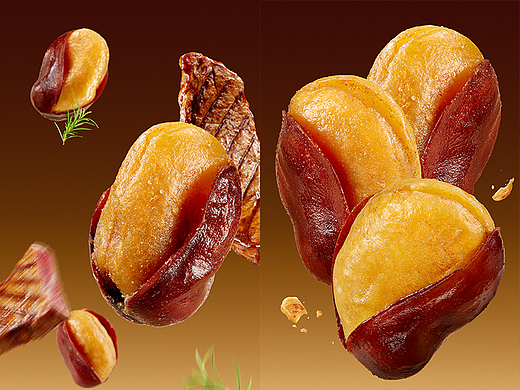 电商食品摄影 | 甘源兰花豆 X 幼稚缘