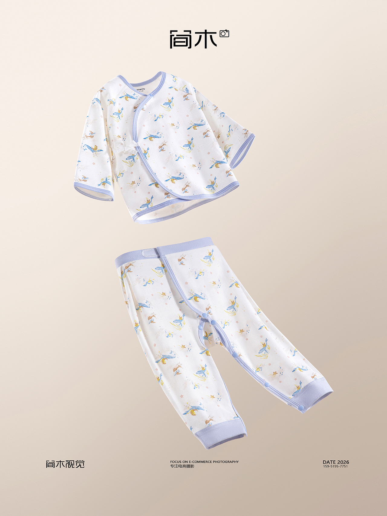 婴儿服饰主图拍摄丨孩子王×简木视觉 爬服蝴蝶衣 静物（图ZNDAzMDg3MDcy） - 产品摄影 - 站酷设计师简木视觉原创素材 - 站酷ZCOOL