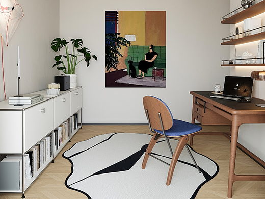 现代风——白龙马效果图