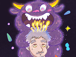 成龙电影共创插画海报