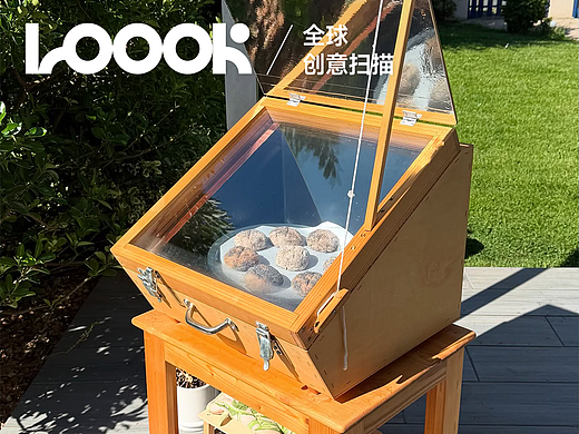 不⽤电的 烤箱！