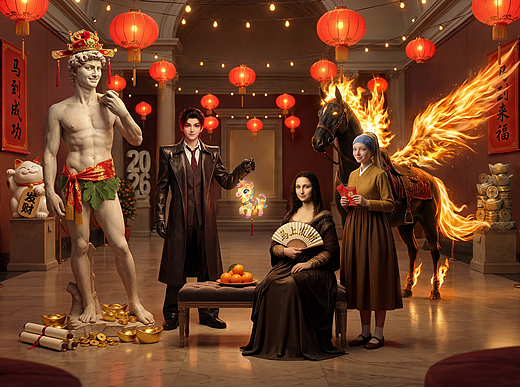 《seedance2.0 博物馆拜年记》