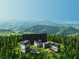 戶外電源廣告圖+日常渲染+展會物料