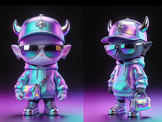 赛博潮玩：公仔系列