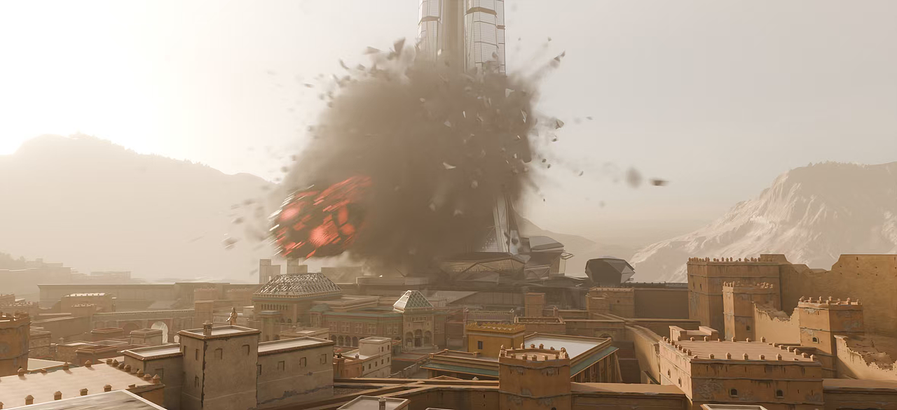 桑吉的游戏二创 x OU电竞 | 起源篇-巴别塔被击毁 1（图ZNDAzMTAyNTMy） - 动画/影视 - 站酷设计师桑吉AQIANG原创素材 - 站酷ZCOOL