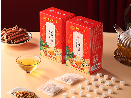 茶饮摄影 | 同仁堂五指毛桃茯苓茶