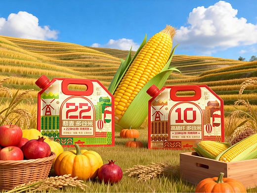 谷物杂粮包装设计