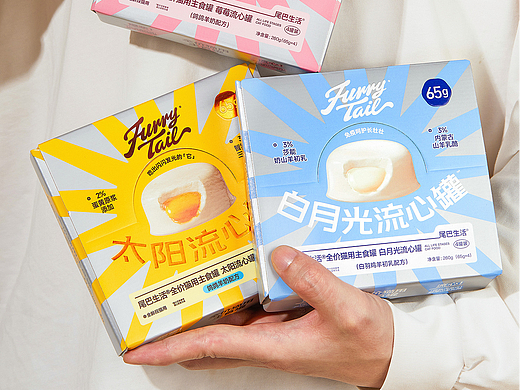 尾巴生活®流心罐系列 ｜ 猫 主食 罐头 包装 品牌