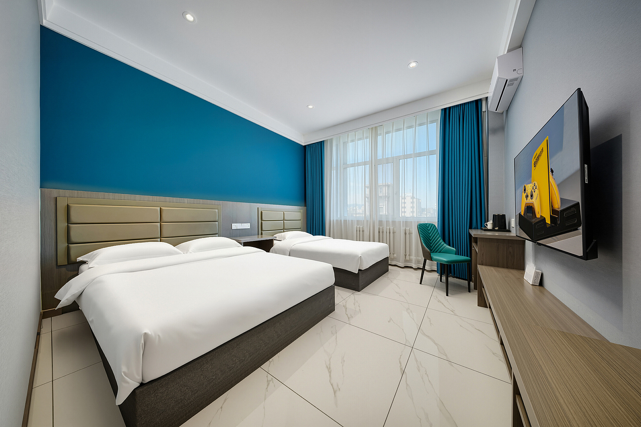 呼伦贝尔海拉尔好客轻居酒店（图ZNDAzMTE5NzQ0） - 环境/建筑摄影 - 站酷设计师拍房子的何亮原创素材 - 站酷ZCOOL